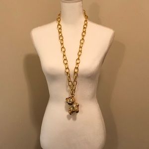 Moschino + Sephora Iconic Bear Chain Necklace